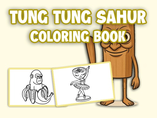 Tung Tung Sahur Coloring Book